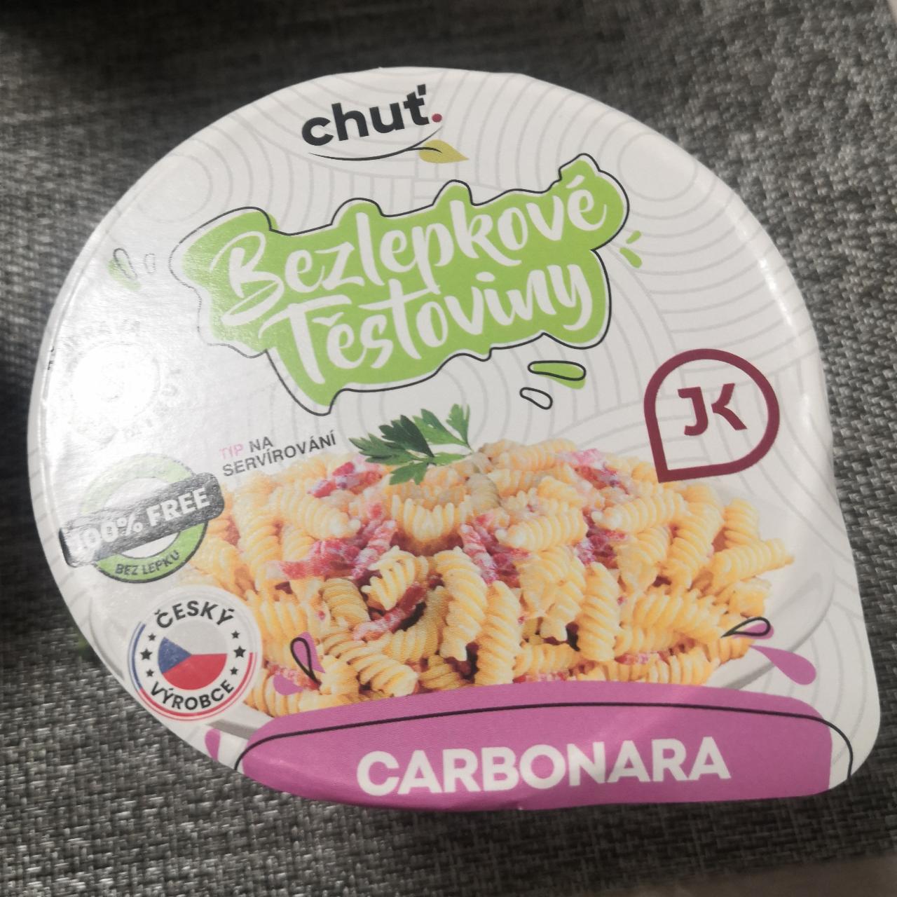 Fotografie - Bezlepkové těstoviny chuť Carbonara Chuť.