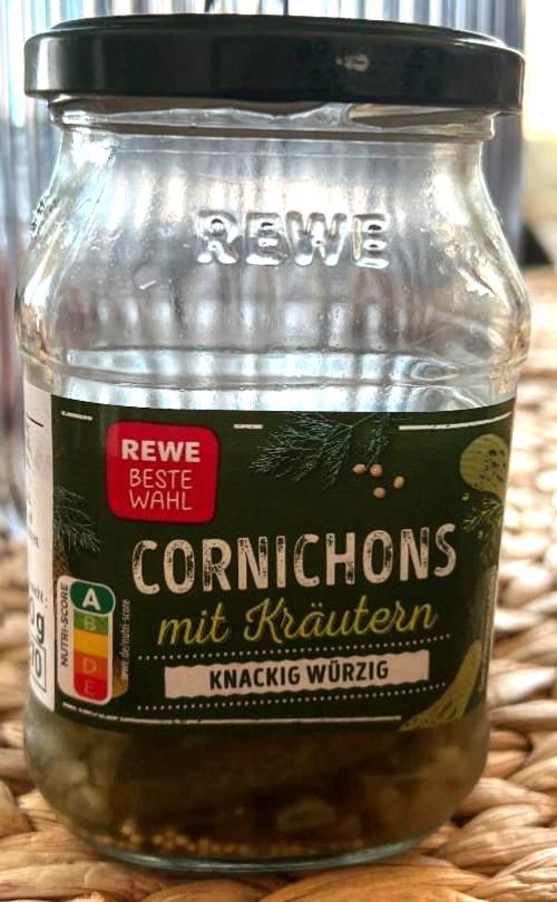 Fotografie - Cornichons mit Kräutern REWE Beste Wahl