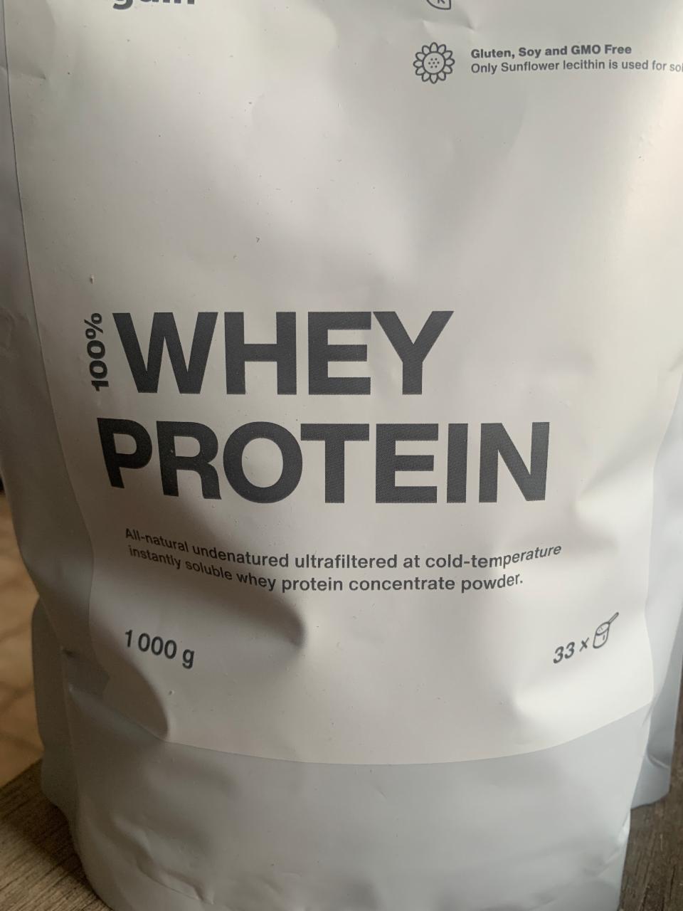 Fotografie - 100% Whey protein salted caramel & hazelnut Vilgain