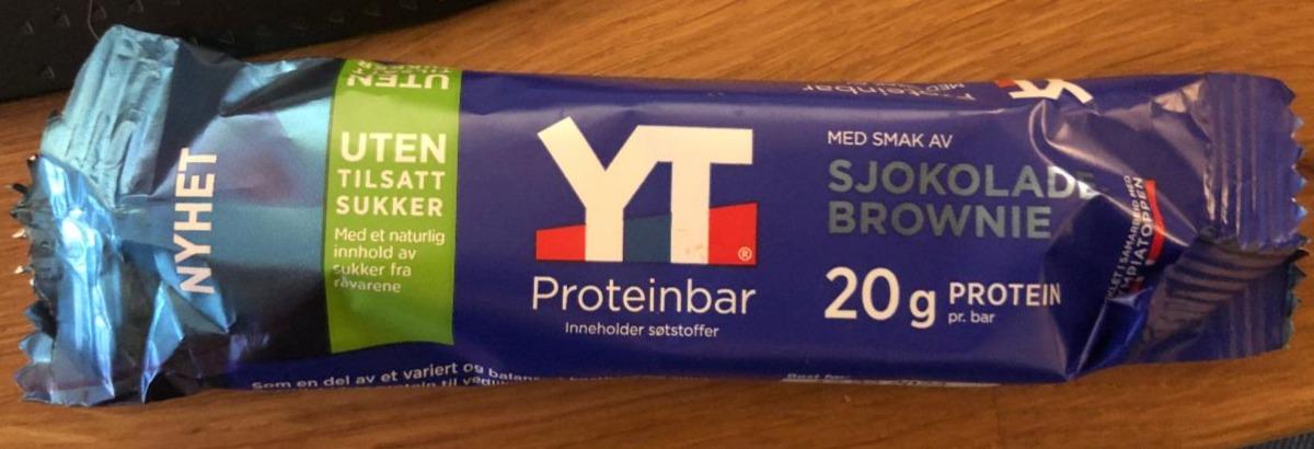 Fotografie - Proteinbar Sjokoladebrownie YT