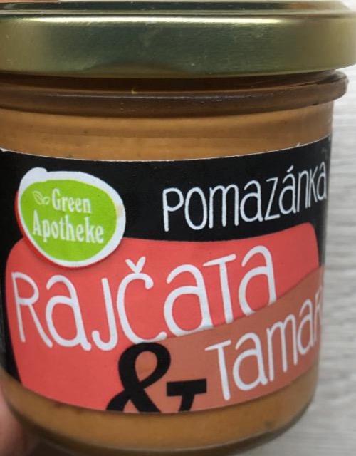 Fotografie - pomazánka rajčata a tamari Green Apotheke