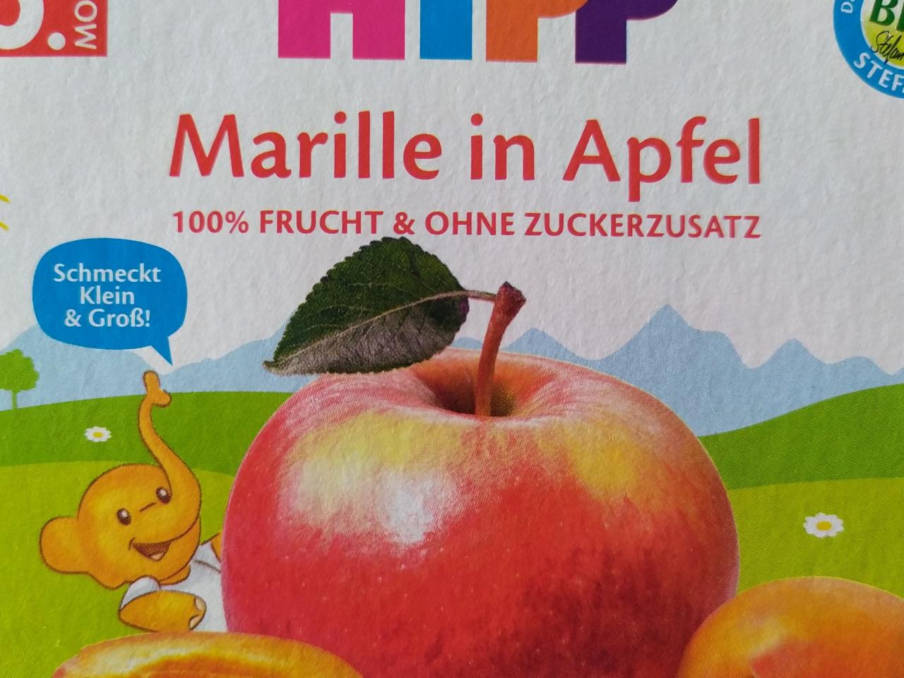 Fotografie - Bio Marille in Apfel Hipp