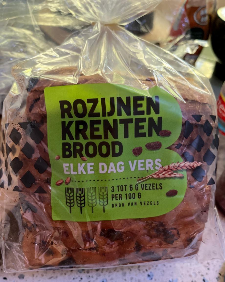 Fotografie - Rozijnen krenten brood Lidl