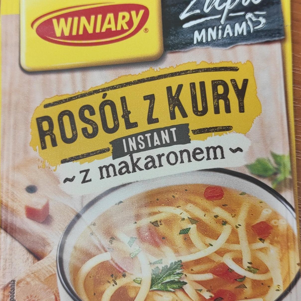 Fotografie - Rosól z Kury instant z makaronem Winiary