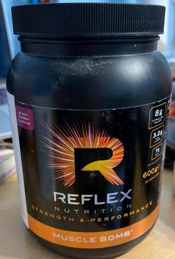 Fotografie - Muscle Bomb Black Cherry Reflex Nutrition