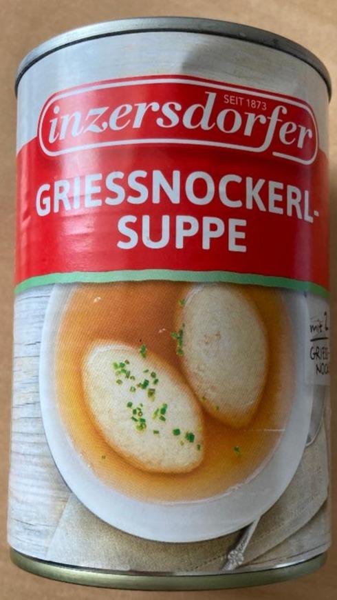 Fotografie - Griessbockerlsuppe Inzersdorfer