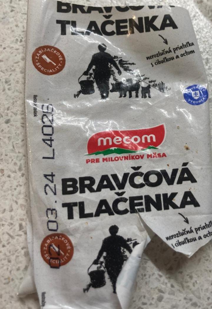 Fotografie - Bravčová tlačenka Mecom