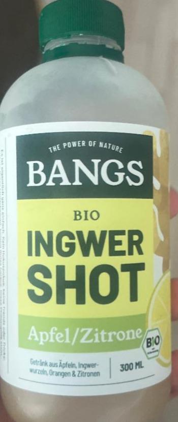 Fotografie - Bio ingwer shot Bangs