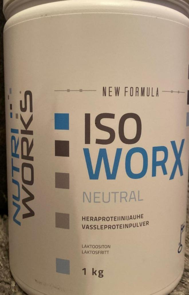 Fotografie - Iso Worx Neutral Nutri works