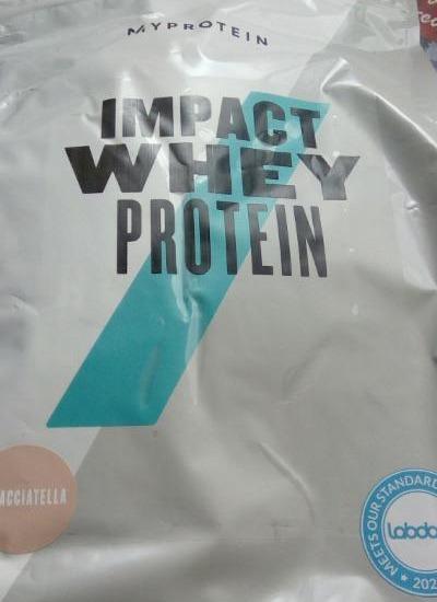 Fotografie - Impact Whey Protein Stracciatella MyProtein