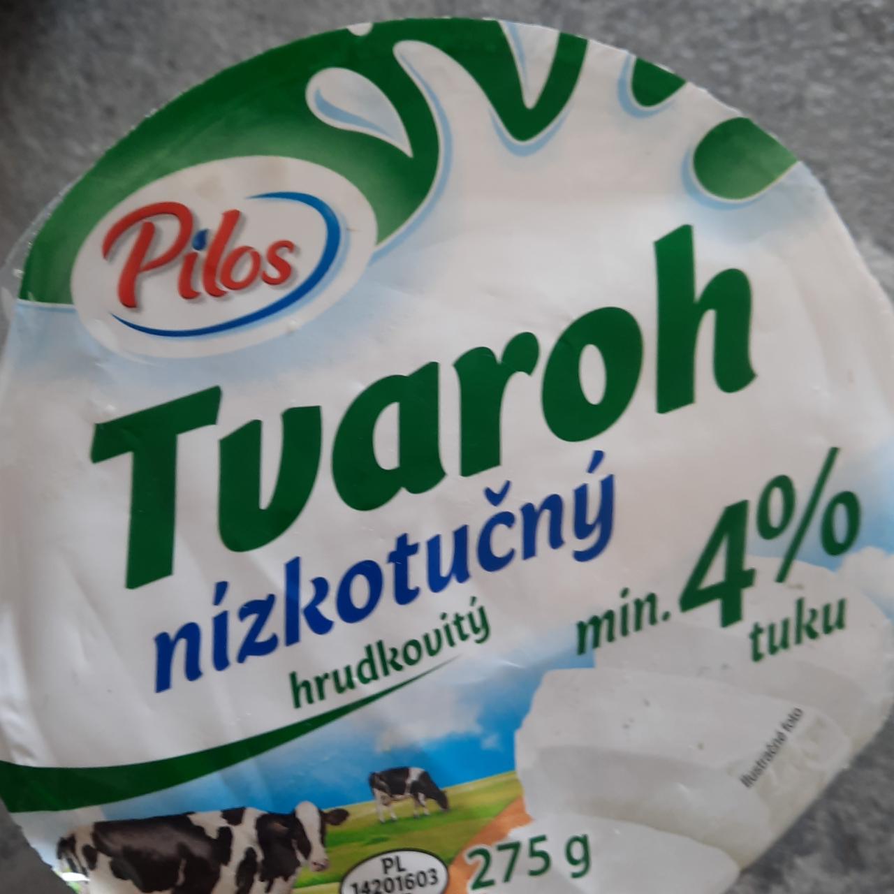 Fotografie - Tvaroh nízkotučný hrudkovitý 4% Pilos