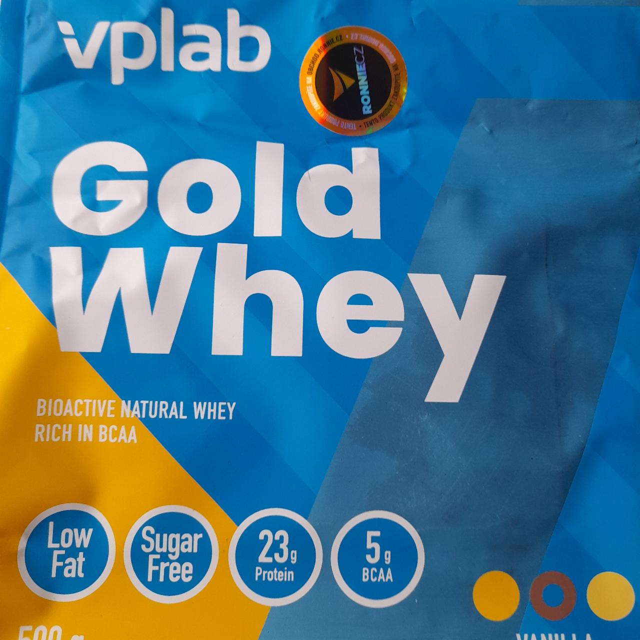 Fotografie - Gold Whey Vanilla Vplab