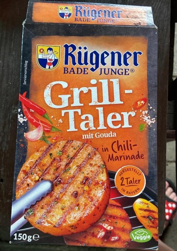 Fotografie - Grill-Taler mit Gouda