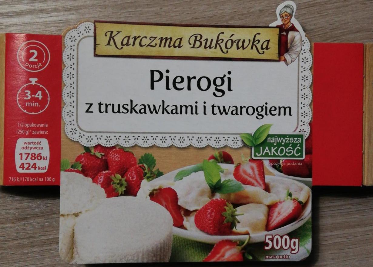 Fotografie - Pierogi z truskawkami i twarogiem Karczma Bukówka