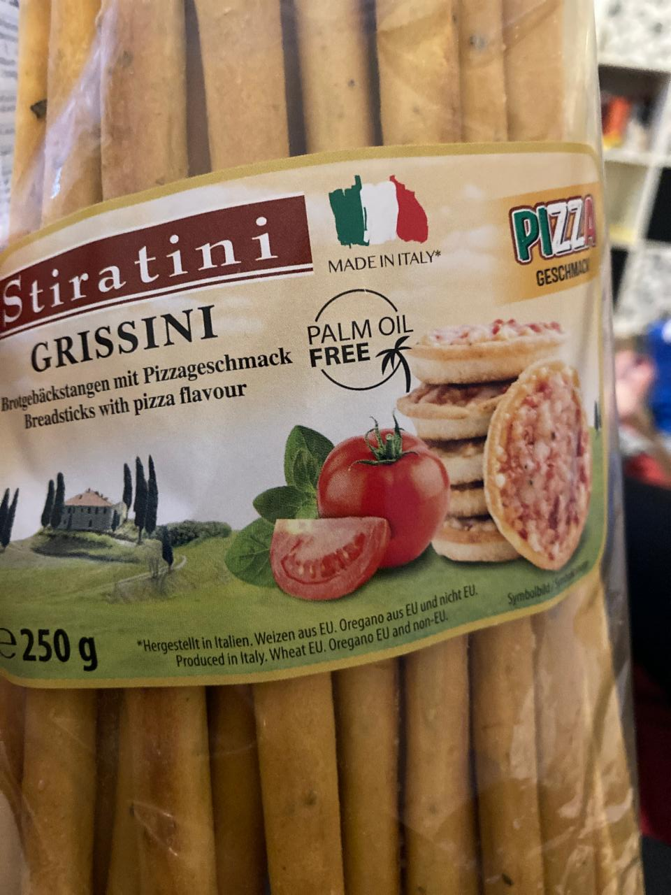 Fotografie - Grissini Pizza Stiratini