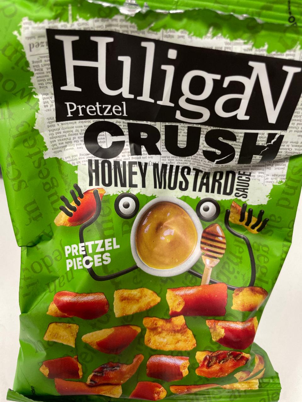 Fotografie - Huligan Pretzel crush Honey & Mustard