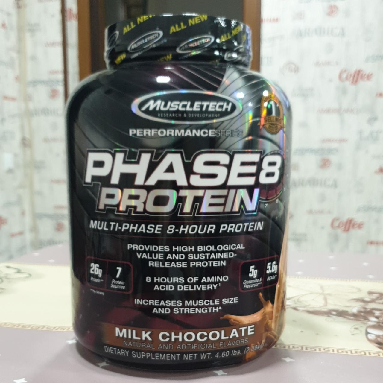 Fotografie - PHASE8 protein Muscletech