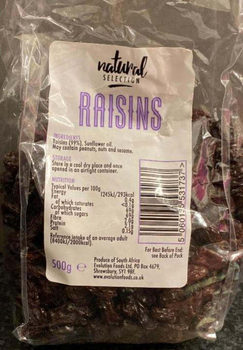 Fotografie - Raisins Natural selection