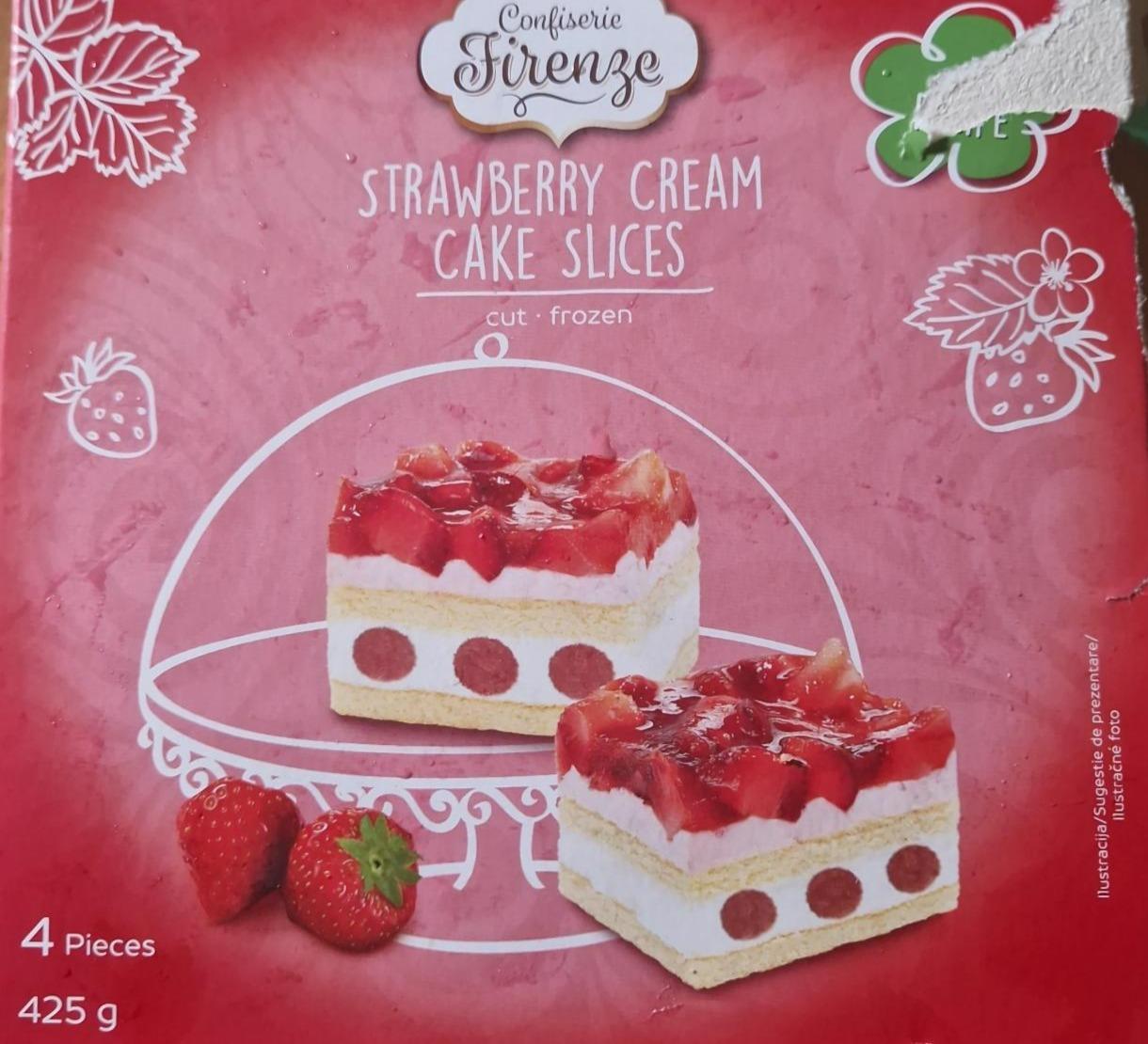 Fotografie - Strawberry Cream Cake Confiserie Firenze