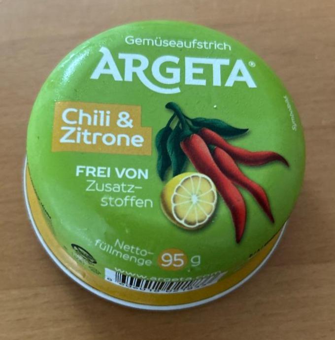 Fotografie - Gemüseaufstrich chili & zitrone Argeta