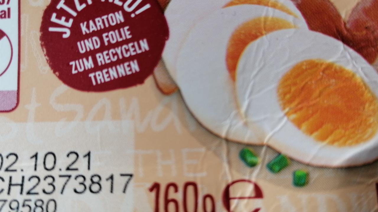 Fotografie - ei bacon Edeka toast Gut&Günstig