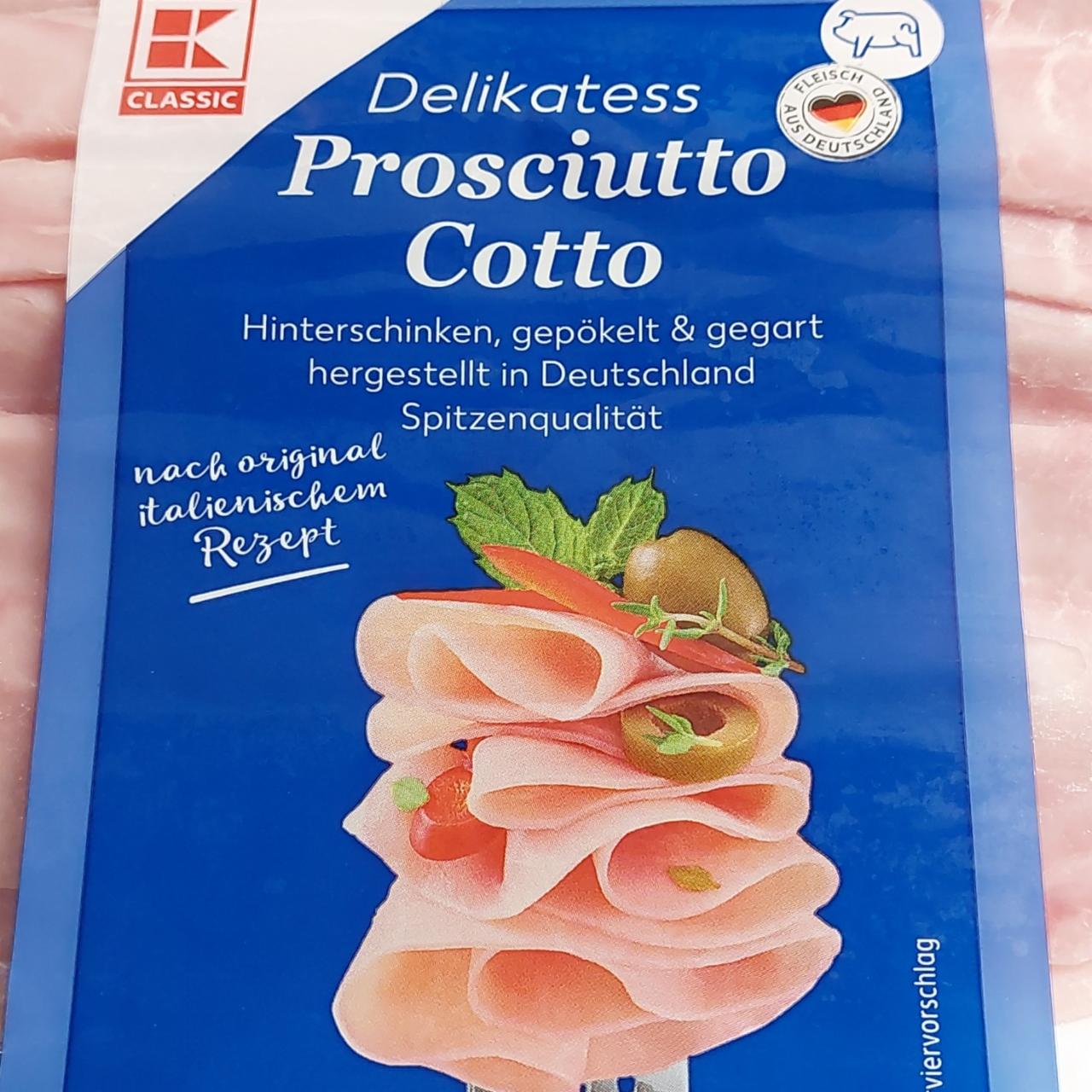 Fotografie - Delikatess Prosciutto Cotto K-Classic