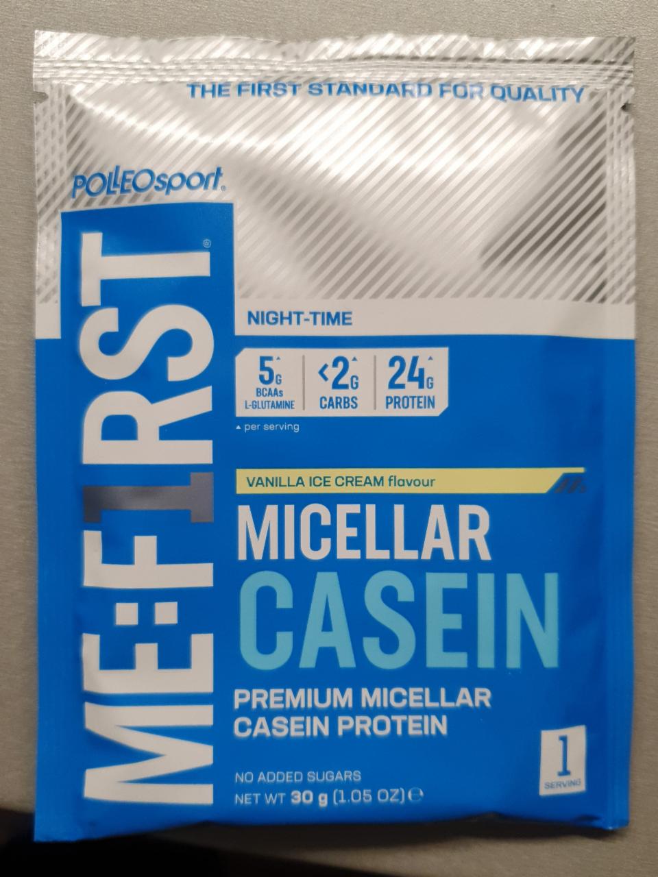 Fotografie - ME:F1RST Micellar Casein Vanilla Ice Cream