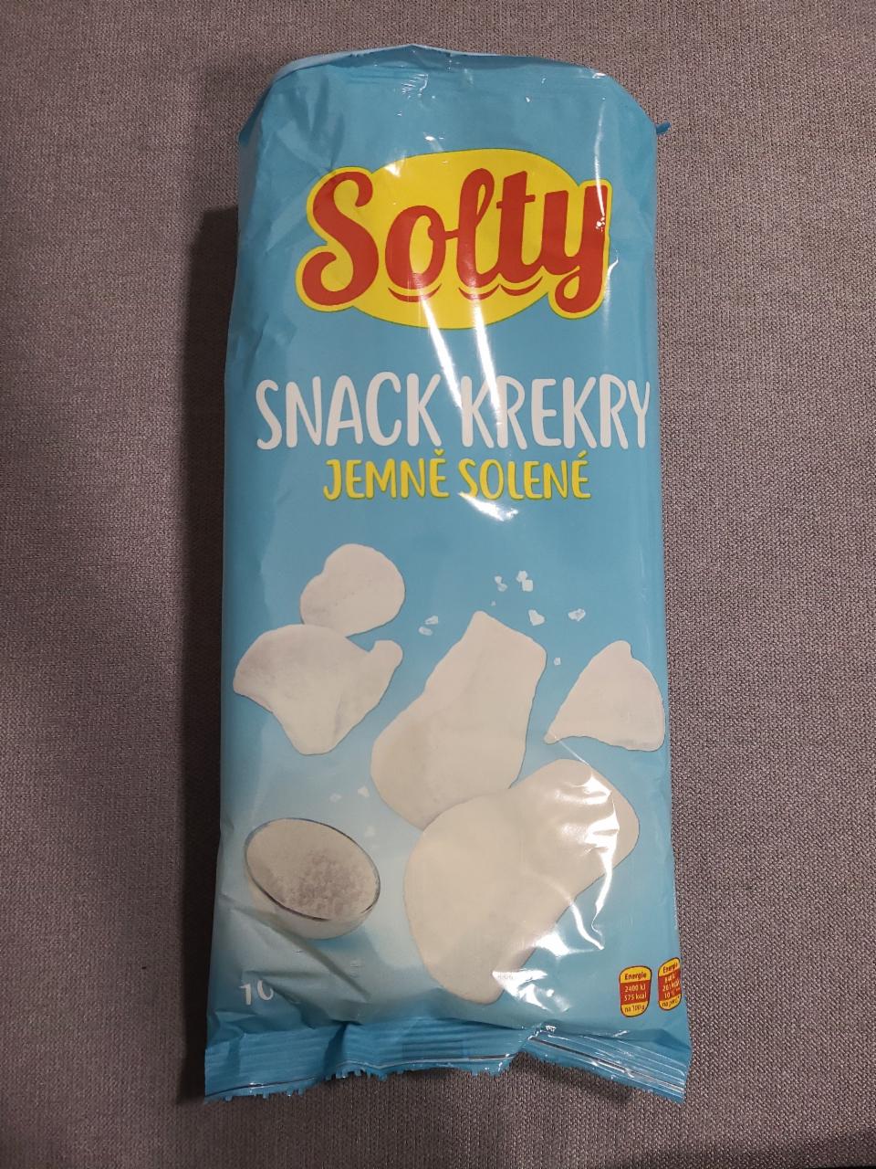 Fotografie - Snack krekry Solty