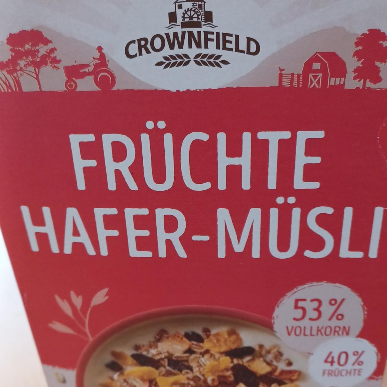 Fotografie - Früchte hafer-müsli Crownfield