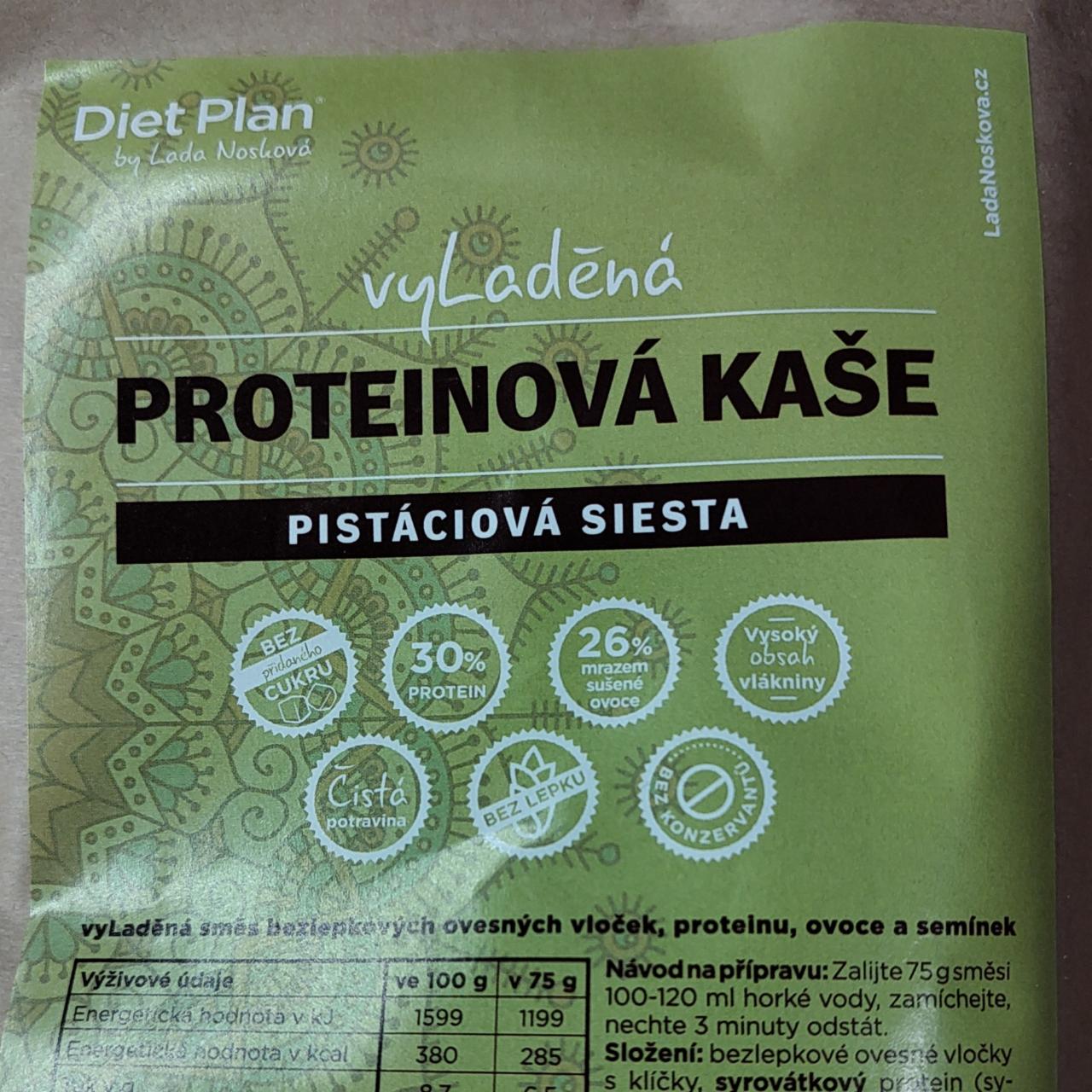 Fotografie - Proteinová kaše pistaciová Siesta