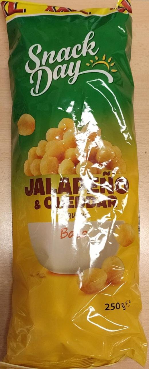 Fotografie - Jalapeño & Cheddar flavour Balls Snack Day