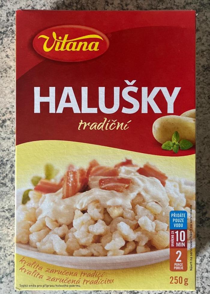 Fotografie - Slovenské halušky tradiční Vitana