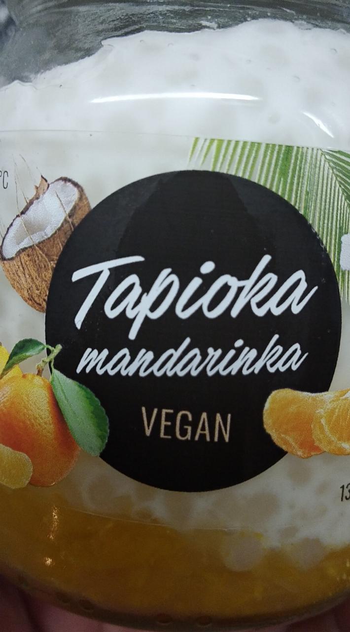 Fotografie - Tapioka mandarinka Vegan