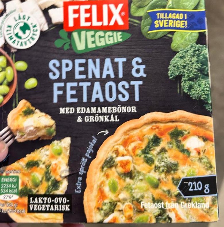 Fotografie - Spenat & Fetaost Felix Veggie