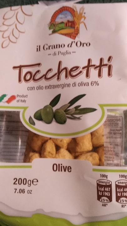 Fotografie - Tocchetti con olio extravergine di oliva 6% il Grano d´Oro