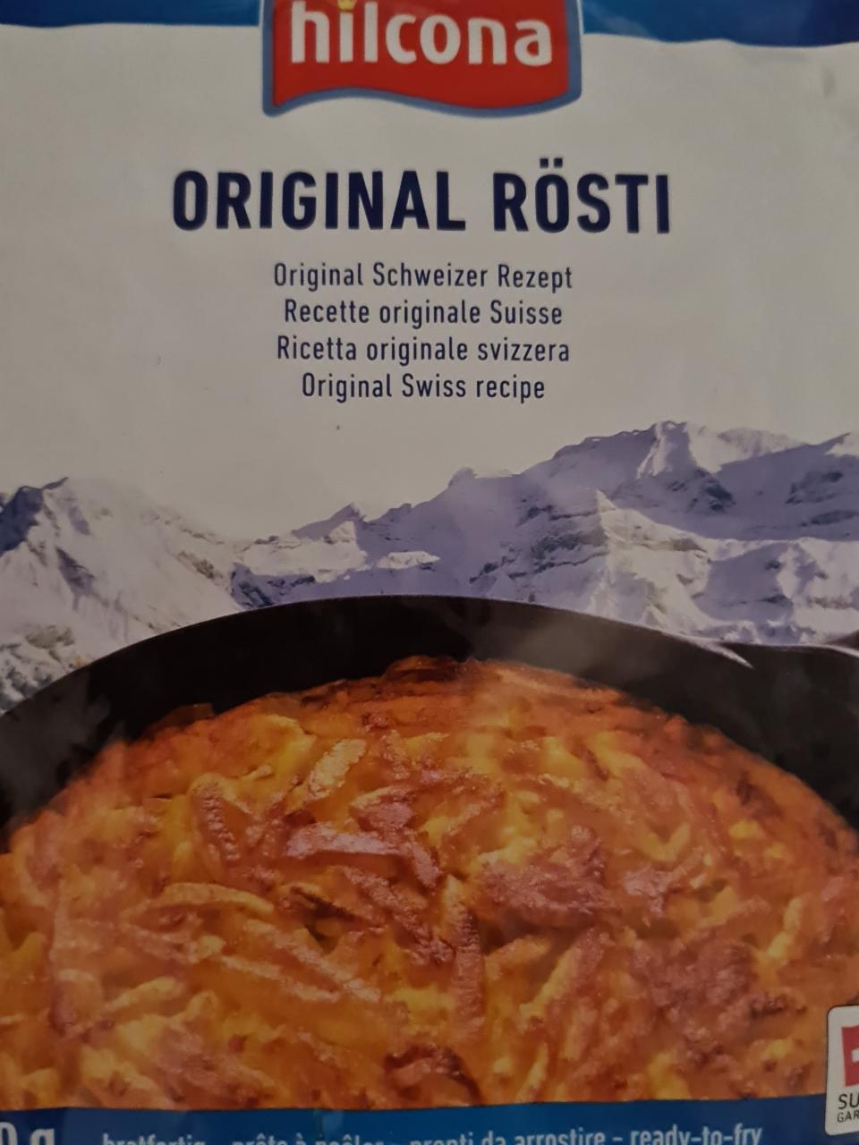 Fotografie - Original Schweizer Rösti Hilcona