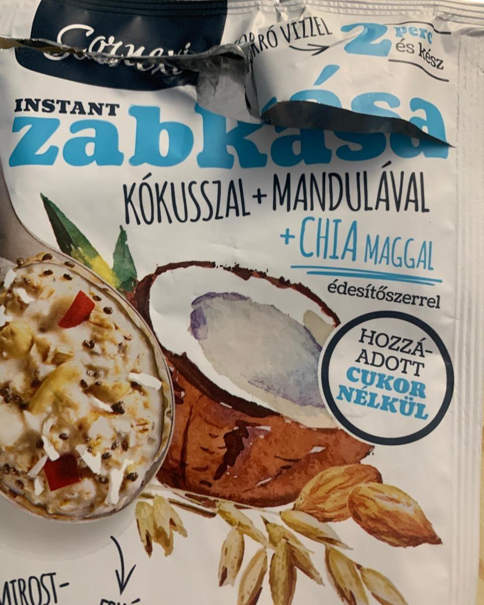 Fotografie - Zabkása kokusszal+mandulával + chia maggal Cornexi