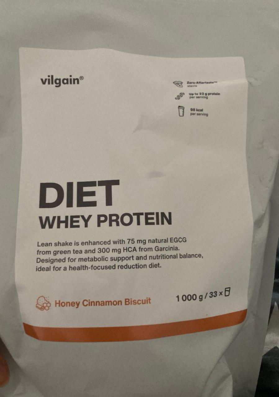 Fotografie - Diet Whey Protein Honey Cinnamon Biscuit Vilgain