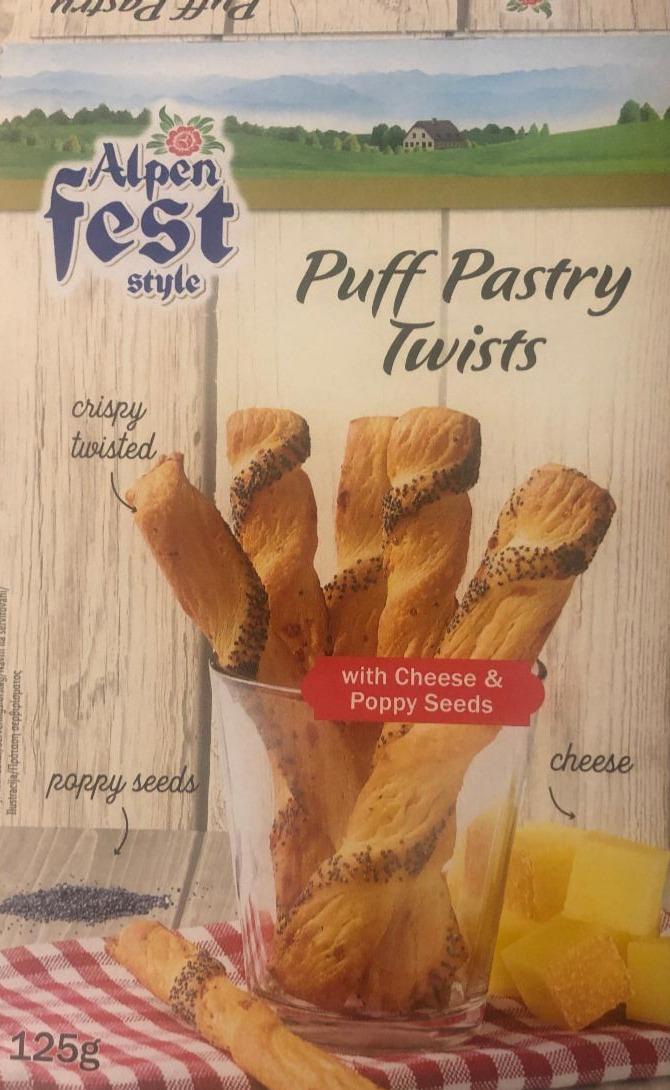 Fotografie - Puff Pastry Twists Alpen fest