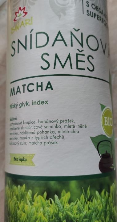 Fotografie - Snídaňová směs Matcha Iswari