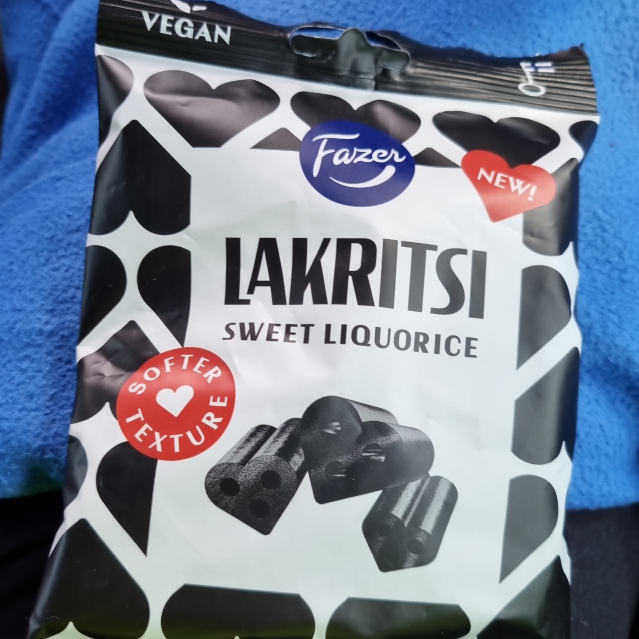 Fotografie - Lakritsi sweet liquorice Fazer