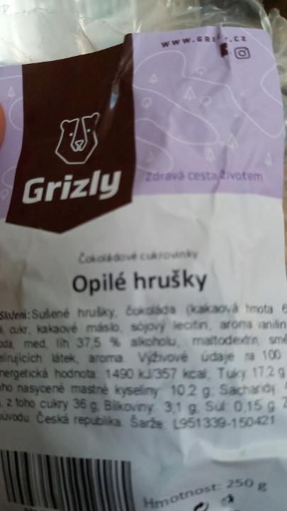 Fotografie - Opilé hrušky Grizly