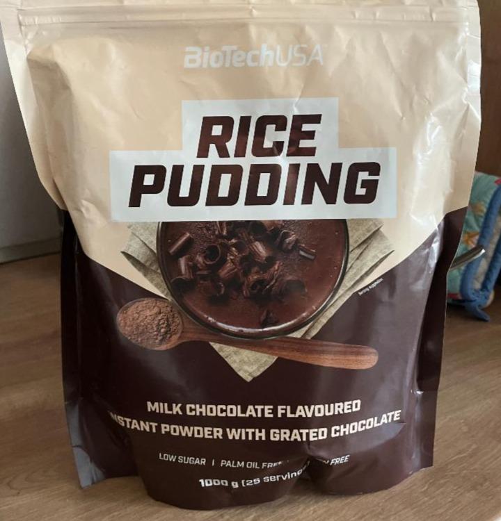 Fotografie - Rice pudding milk chocolate flavoured BioTechUSA