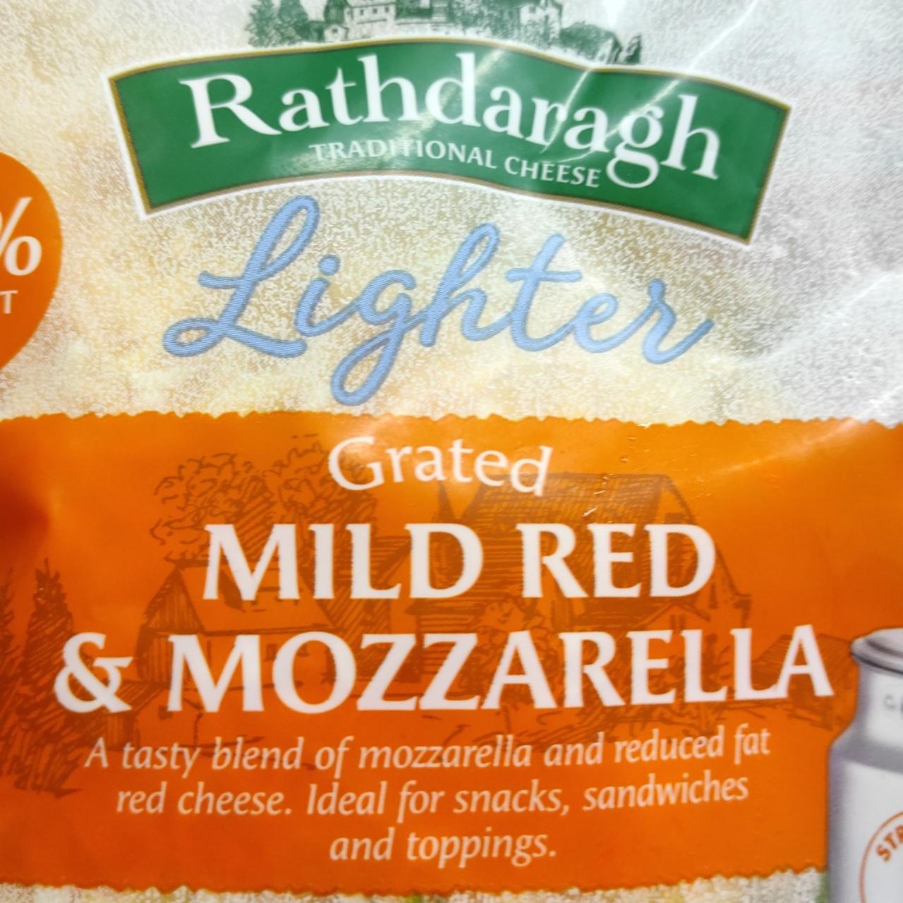 Fotografie - Lighter Grated Mild Red & Mozzarella Rathdaragh