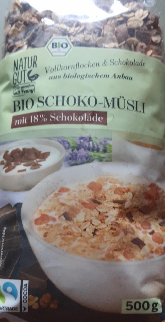 Fotografie - Bio Schoko Müsli Natur Gut