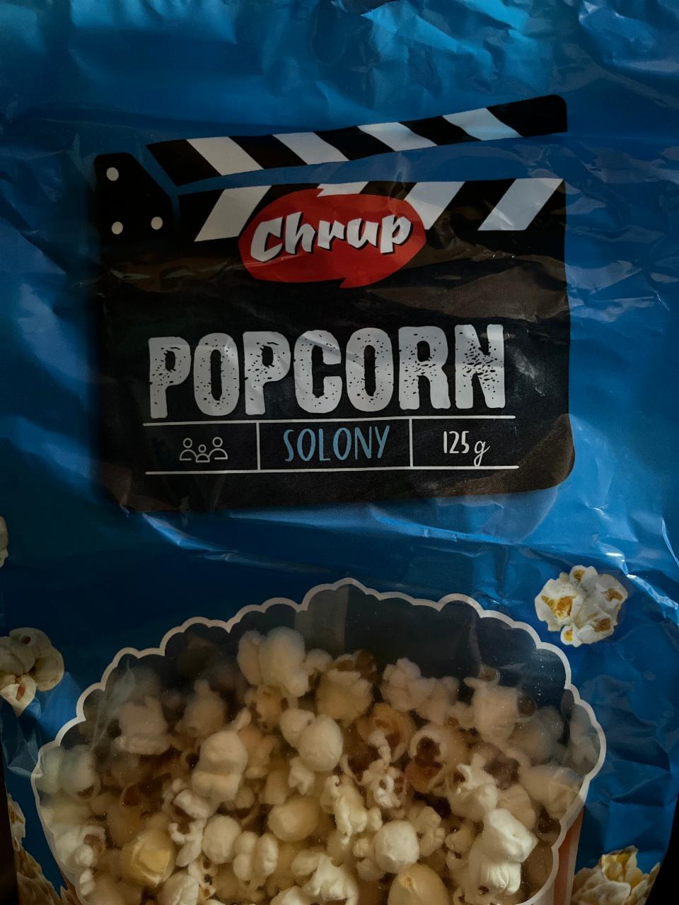 Fotografie - Popcorn solony Chrup