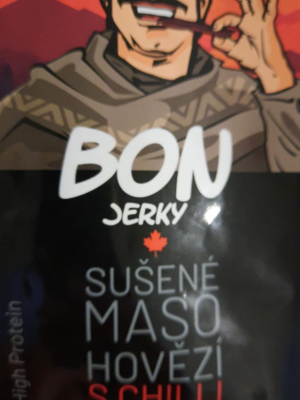 Fotografie - Sušené maso hovězí s chilli Bon Jerky