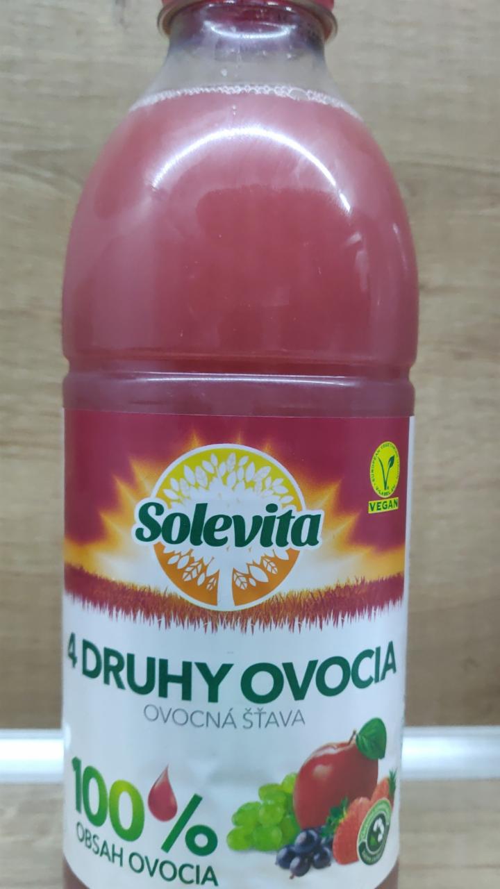 Fotografie - Solevita 4 druhy ovocia