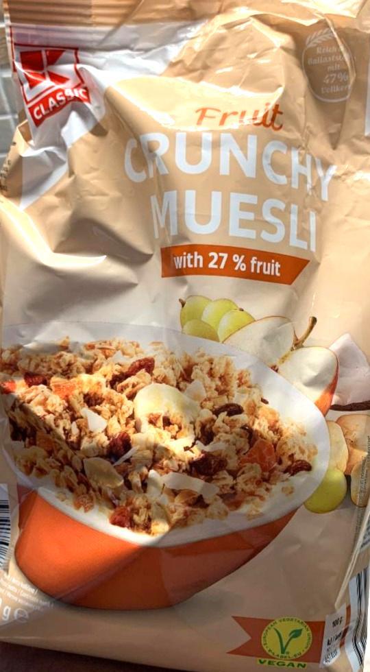 Fotografie - Fruit crunchy muesli K-Classic