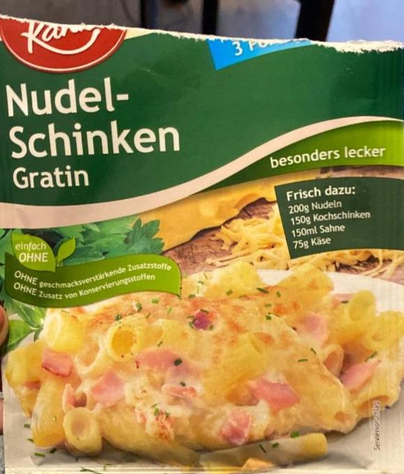 Fotografie - nudel-schinken Gratin Kania